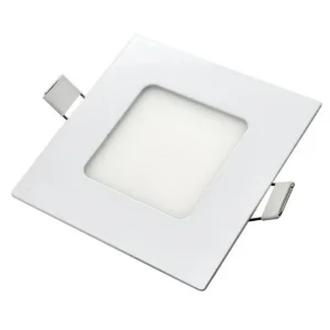 Panel LED 3W, de embutir, empotrar, cuadrado BLANCO - Neutro 4000K