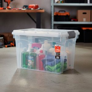 CAJA ORGANIZADORA 20L TRANSP.MB0782