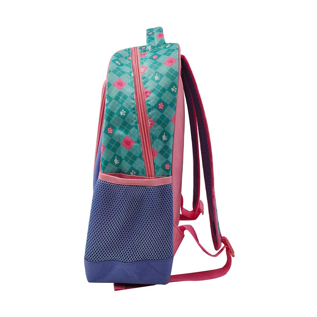 MOCHILA 40X30X14 JACQUARD PAW PATROL FEM COR/LILA - Imagen 4