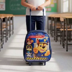 MOCHILA CARRO 30X24X20 PAW PATROL V AZUL
