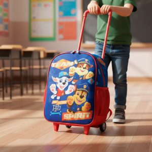 MOCHILA CARRO 30X23X10 TAFETA PAW MASC TEAM AZ