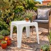 MESA AUXILIAR MOR CUADRADA 51X51X43