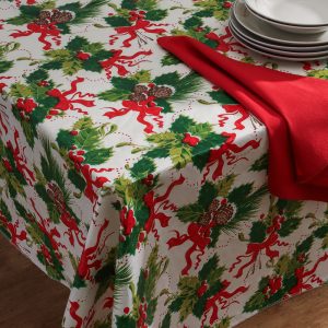 Mantel De Navidad Con Felpa 140×220