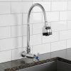 GRIFO METALICO PARA PARED C/PICO FLEXIBLE LH-1896