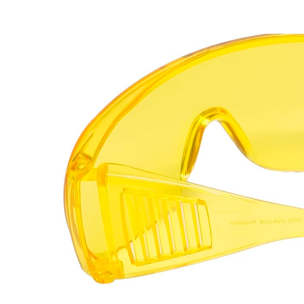 LENTE ACRILICO DE PROTECCION COLOR AMARILLO LH1404 - Imagen 5