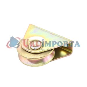 RUEDA PARA PORTON 60X17MM CON BASE LH-2489