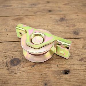 RUEDA PARA PORTON  60X26MM CON SOPORTE LH-2483