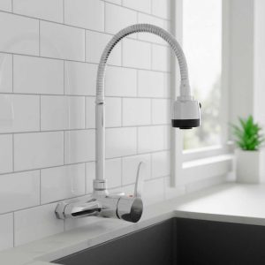 MONOCOMANDO PARED 20CM PICO CROM ITALOMIX LH-3029