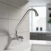 GRIFO METALICO PARED BRAZO ALTO ITALOMIX LH-805