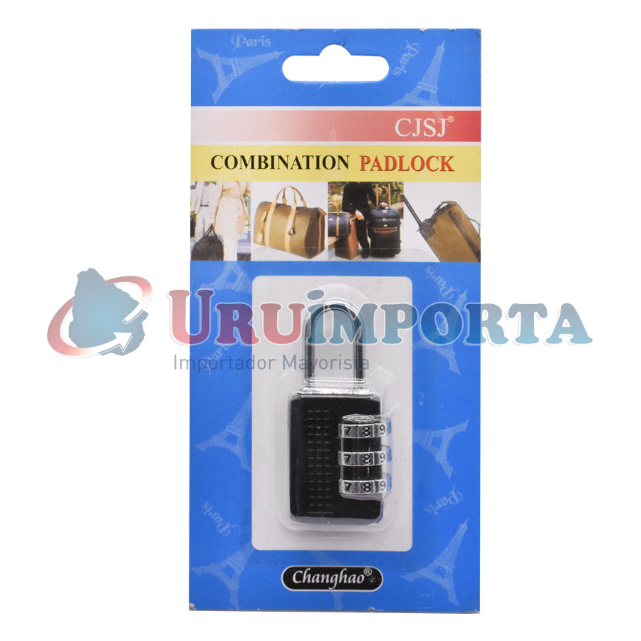 CANDADO PINTADO 20MM CON COMBINACION LH-1870 - Imagen 5