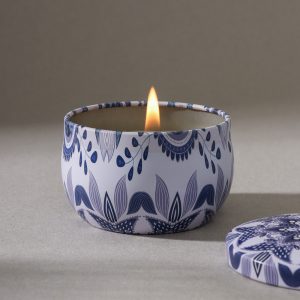 Vela Lata Estampada