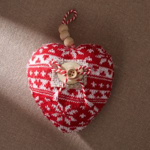 Adorno Colgante Navidad Corazón