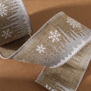 Rollo Cinta Gruesa Navidad Estampada