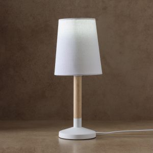 Lámpara Pie Madera