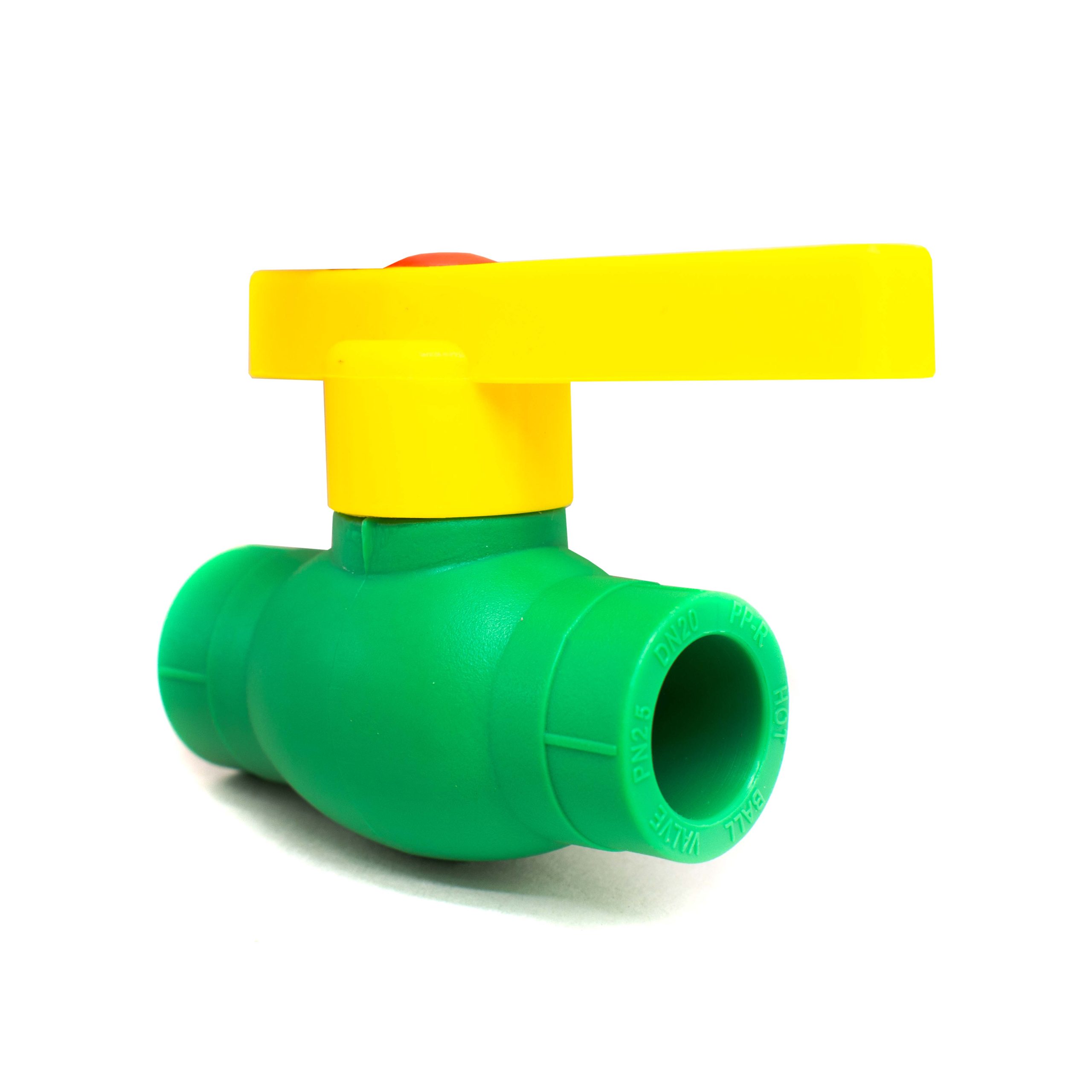 LLAVE DE PASO TERMOFUSION PLASTICA AMARILLA LH1038 - Imagen 3