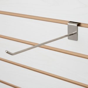 GANCHITO 20CM CROMADO PARA PANEL RANURADO LH-2668