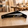 SOPORTE ESCUADRA NEGRO 125X200MM UYUSTOOLS SOE125