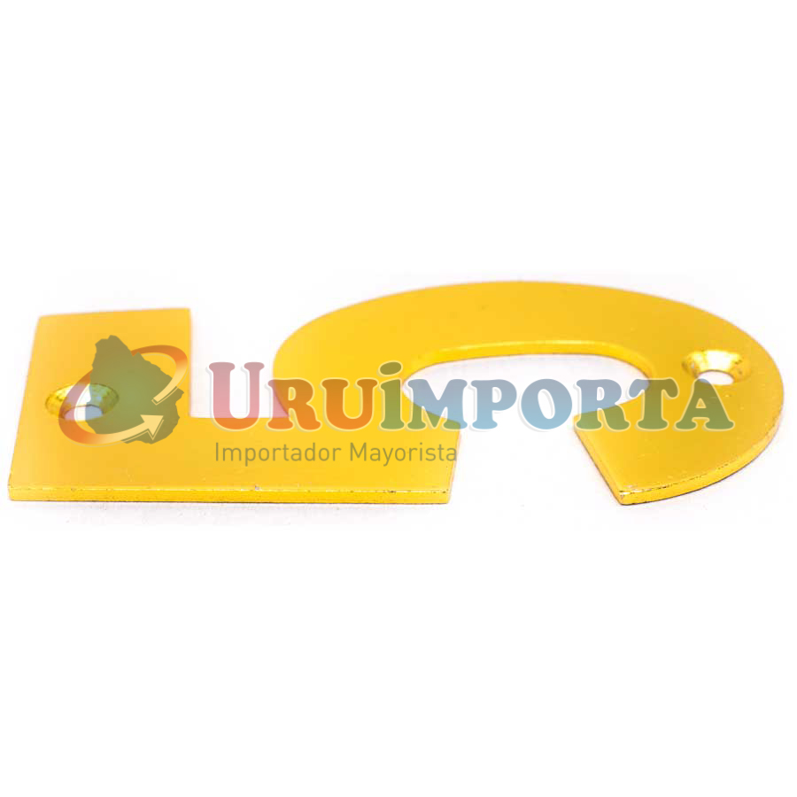 NUMERO 5 METALICO EN BLISTERS LH-1345 - Imagen 2