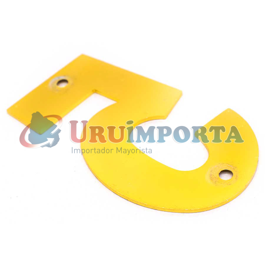 NUMERO 5 METALICO EN BLISTERS LH-1345 - Imagen 3