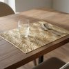INDIVIDUALES UND DISEÑOS VARIOS DORADO PVC-3045-G