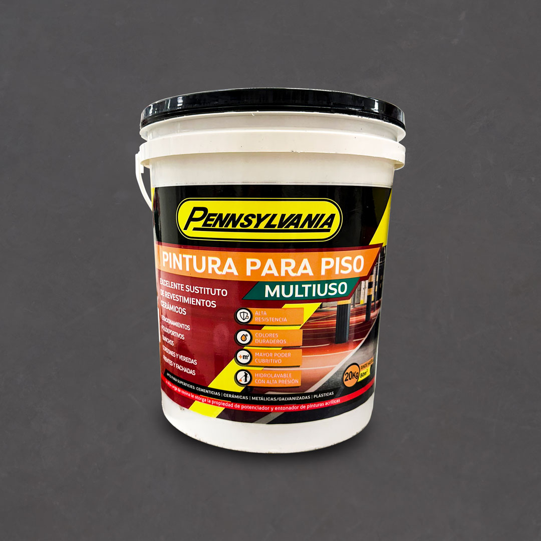 PINTURA PARA PISOS 20 KILOS GRAFITO - Imagen 3