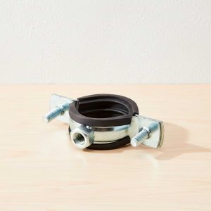 ABRAZADERA METALICA 2″ CON GOMA LH-2259