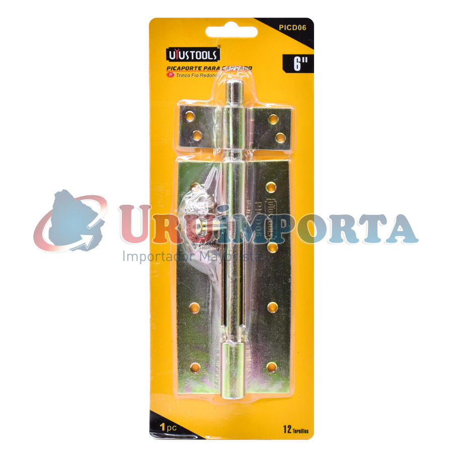 PASADOR 6″ CON PORTA CANDADO UYUSTOOLS PICD06 - Imagen 4