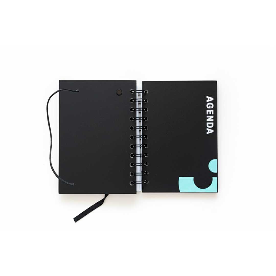 AGENDA CON ESPIRAL COLORES VARIOS 10X15CM VS-300S - Imagen 2
