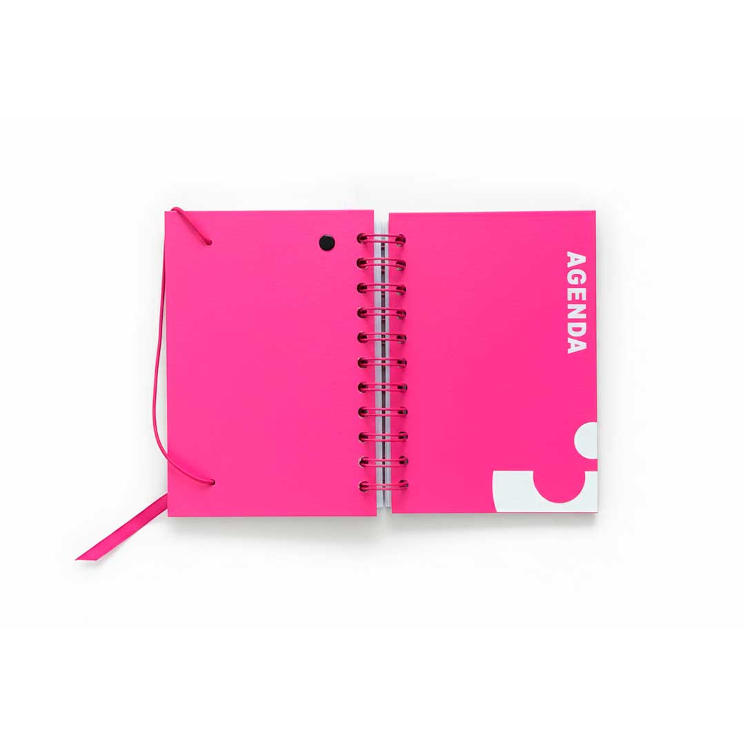 AGENDA CON ESPIRAL COLORES VARIOS 10X15CM VS-300S - Imagen 5