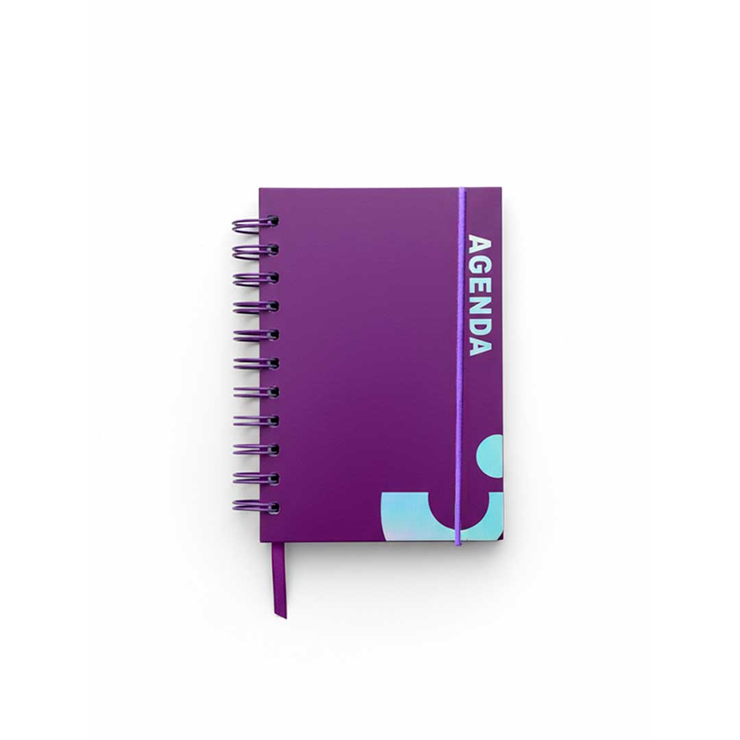 AGENDA CON ESPIRAL COLORES VARIOS 10X15CM VS-300S - Imagen 9