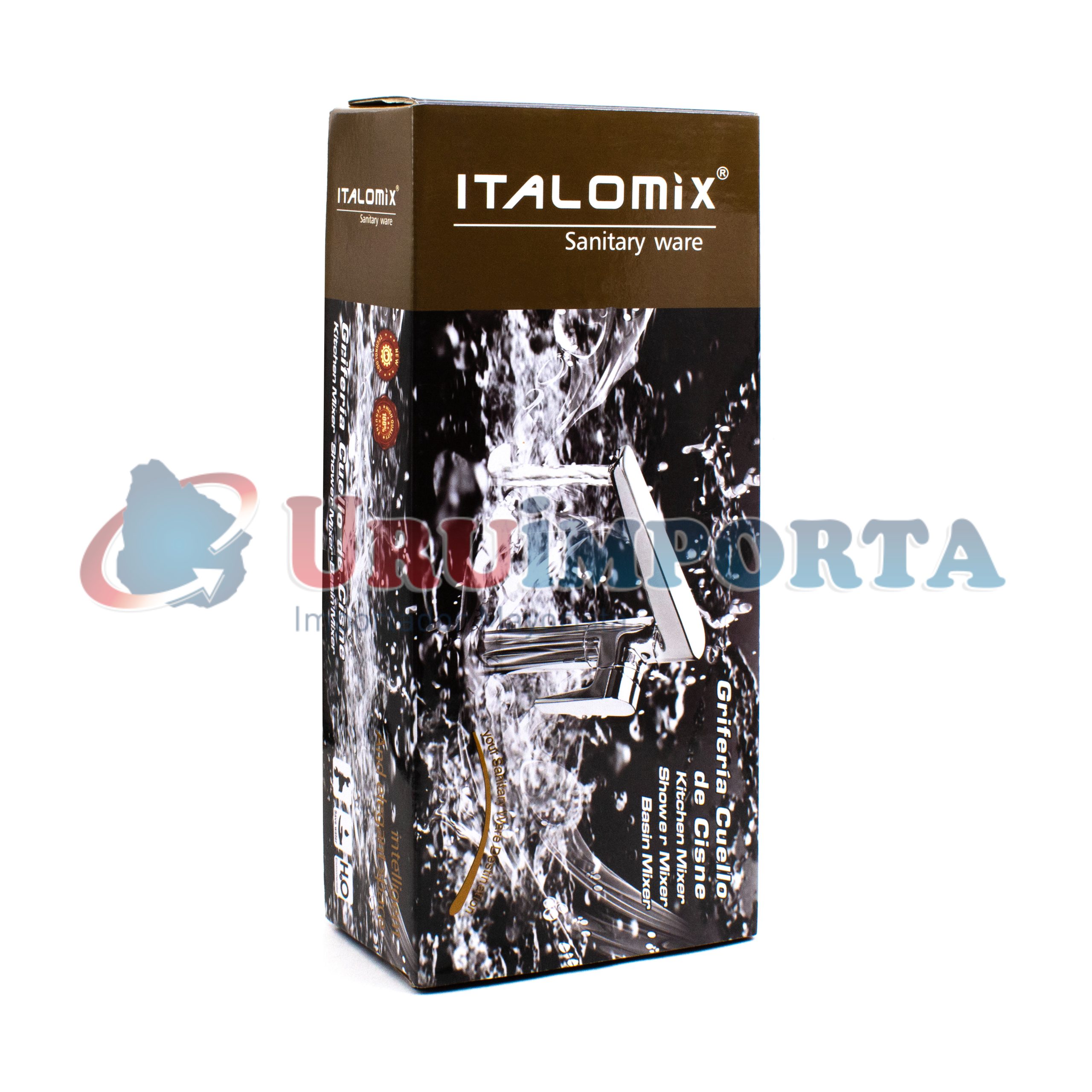 MONOCOMANDO 15CM PICO BLANCO ITALOMIX LH-2789 - Imagen 2