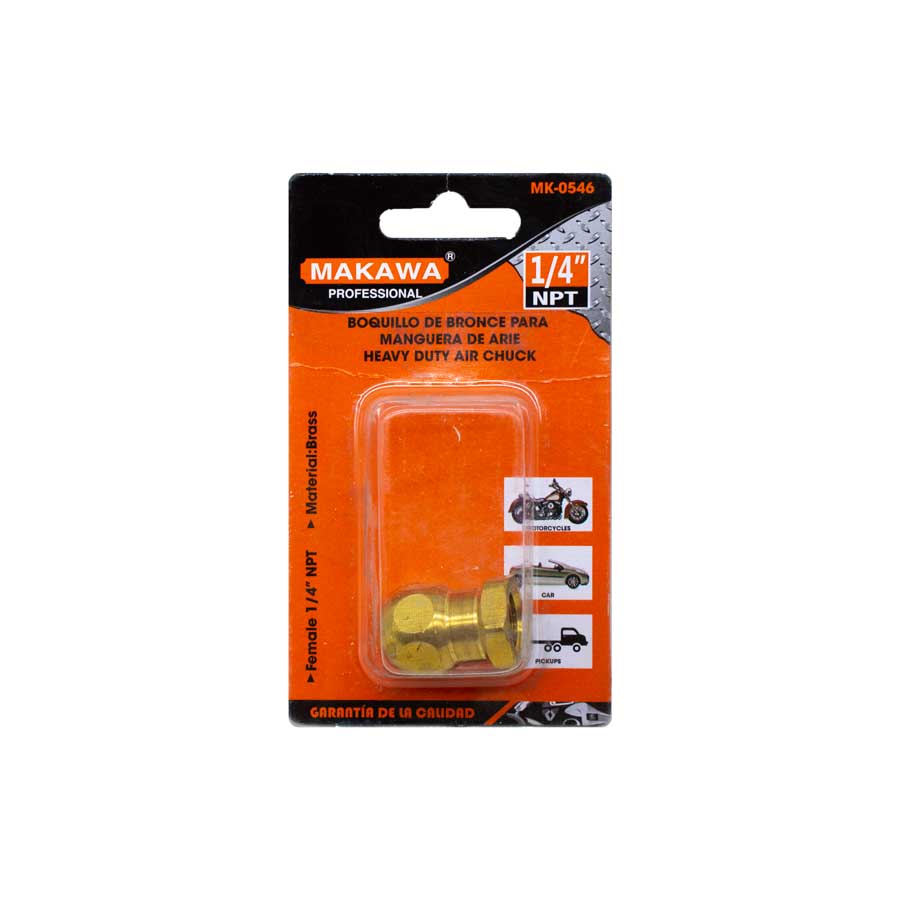 BOQUILLA 1/4″ PARA MANGUERA MAKAWA MK-0546 - Imagen 3
