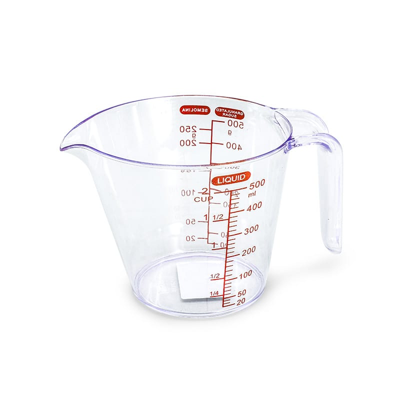 JARRA DE 1/2 LITRO PLASTICA CON MEDIDOR LH-3892 - Imagen 4