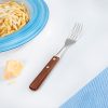 TENEDOR 6PZ MANGO MADERA EB BOLSA LH-3736