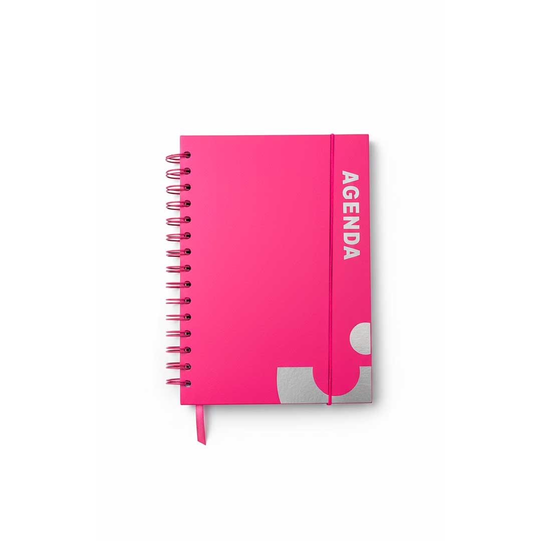 AGENDA CON ESPIRAL COLORES VARIOS 14X21CM VS-300B - Imagen 4