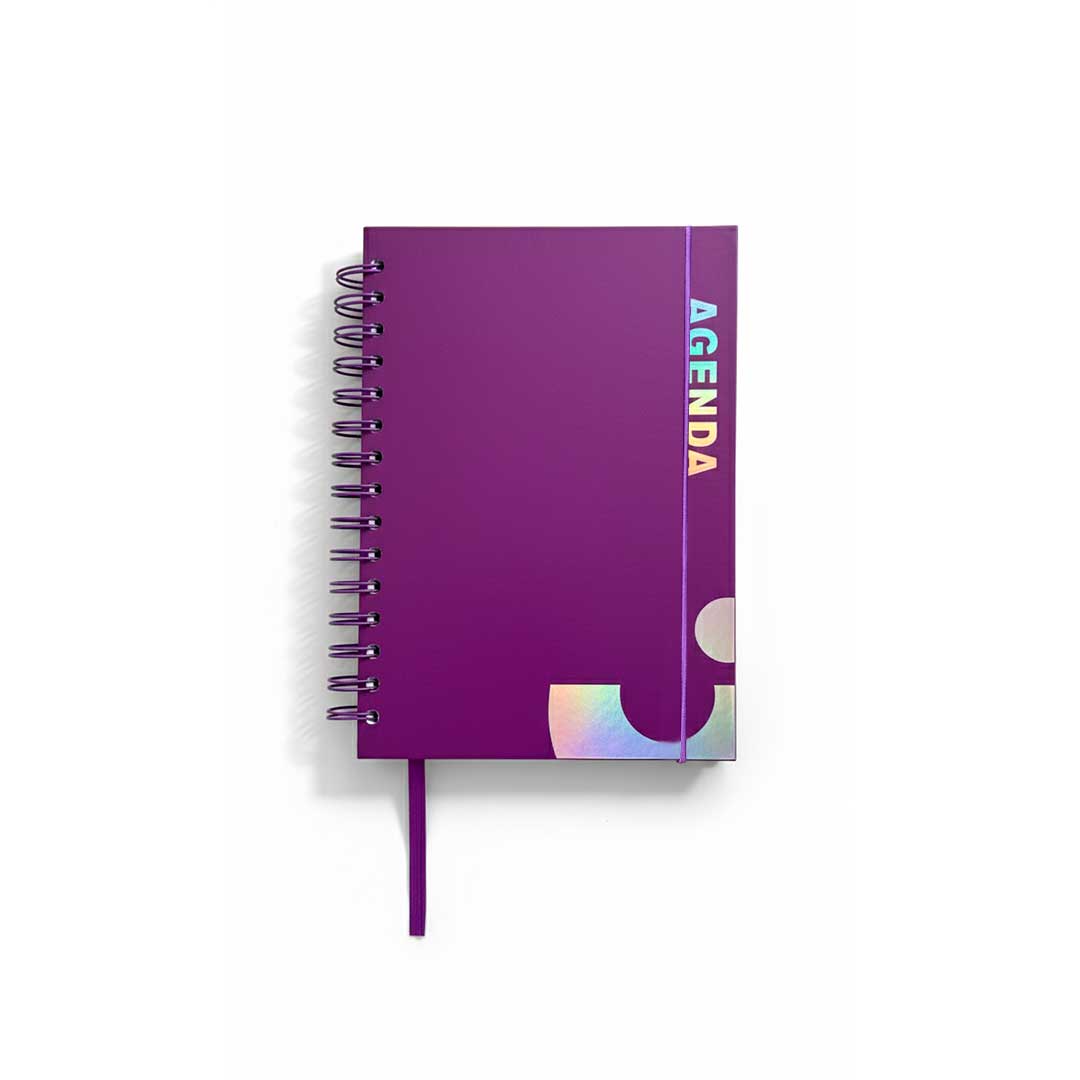 AGENDA CON ESPIRAL COLORES VARIOS 14X21CM VS-300B - Imagen 6