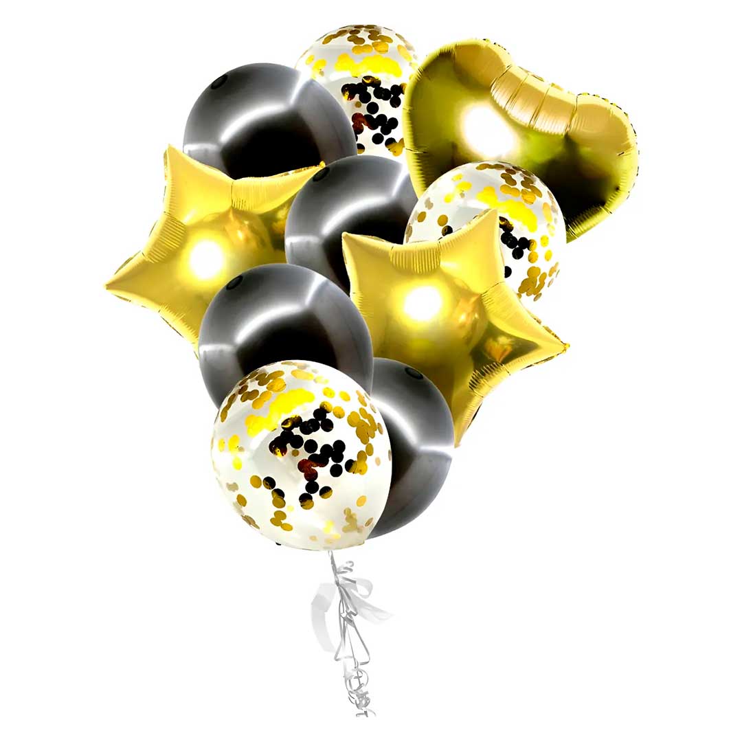 SET DE GLOBOS P/FIESTA 10PZ BLISTER RC2738 - Imagen 3