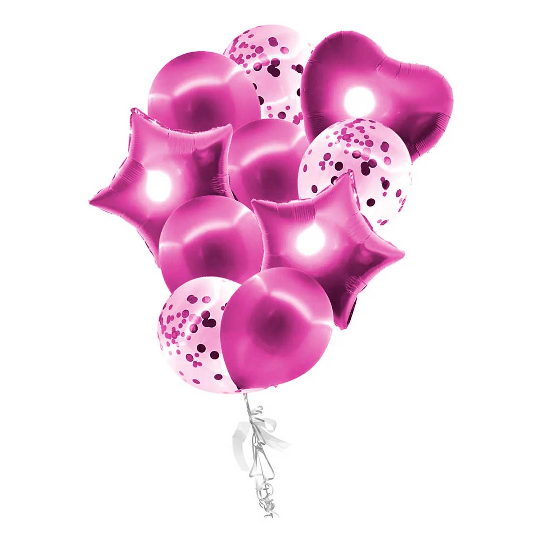 SET DE GLOBOS P/FIESTA 10PZ BLISTER RC2738 - Imagen 4