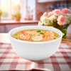 BOWL 18CM CERAMICA BLANCO LH-3807