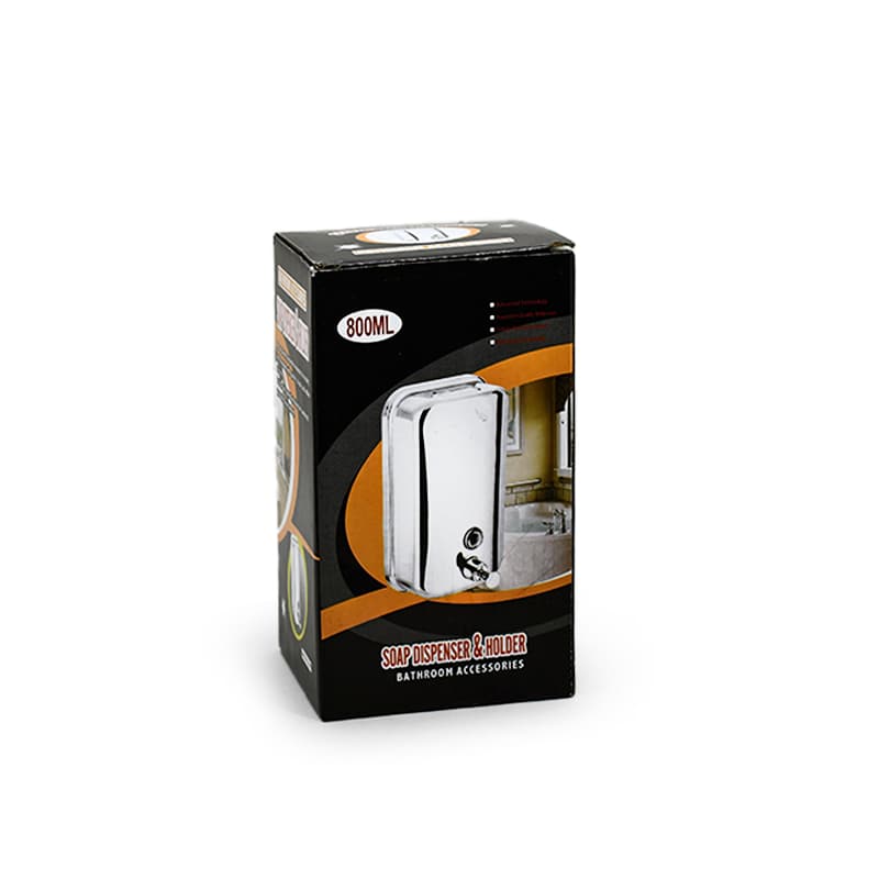 DISPENSADOR 800ML METALICO P/JABON LIQUIDO LH-3795 - Imagen 4