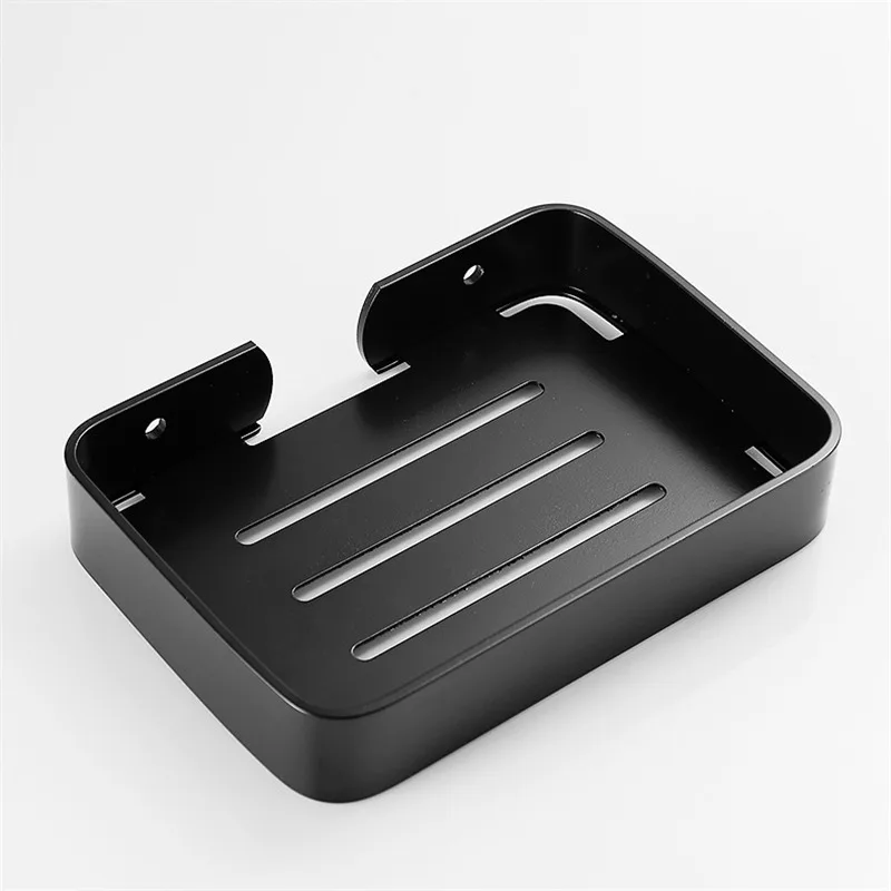 JABONERA METALICA NEGRA 10X14CM LH-3275 - Imagen 3