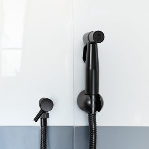 DUCHA HIGIENICA NEGRA METALICA ITALOMIX LH-3325