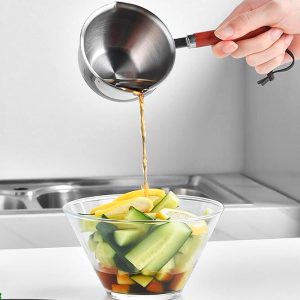 CUCHARA MEDIDORA 150ML MANGO MADERA LH-3758
