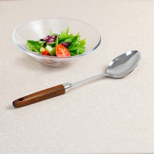 CUCHARA P/COCINA LARGA MANGO DE MADERA LH-3766