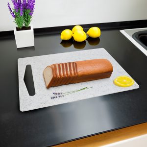 TABLA DE COCINA PARA PICAR 38X25CM BLANCA LH-3632