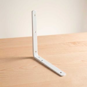 MENSULA REFORZADA 30CM X 25CM COLOR BLANCO LH-1638