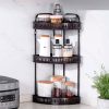 ESTANTE ESQUINERO DE 3 PISOS CAFÉ LH-4751