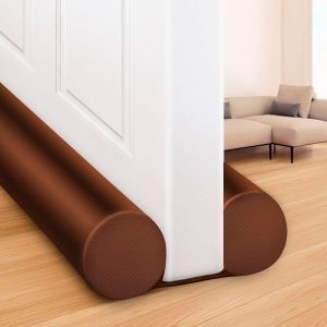 ZOCALO DOBLE PARA PUERTA 96CMX30MM MARRON LH-4777