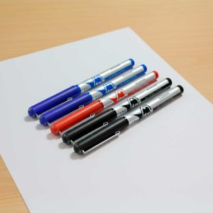 LAPICERA BLISTER 5 UNID AZUL ROJO NEGRO LH-4428