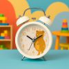 RELOJ DESPERTADOR REDONDO CON LUZ  LH-4826
